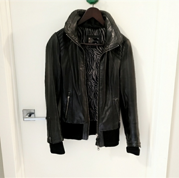 Mackage leather Bomber (xxs) - Picture 2 of 8